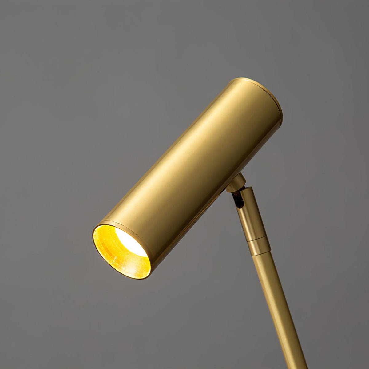 Lámpara de pie LED de lectura Varesta – detalle del foco orientable