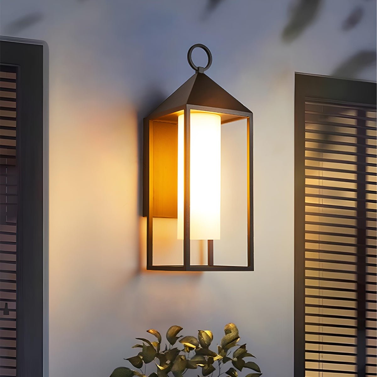 Farol de pared exterior Osmera – vista principal