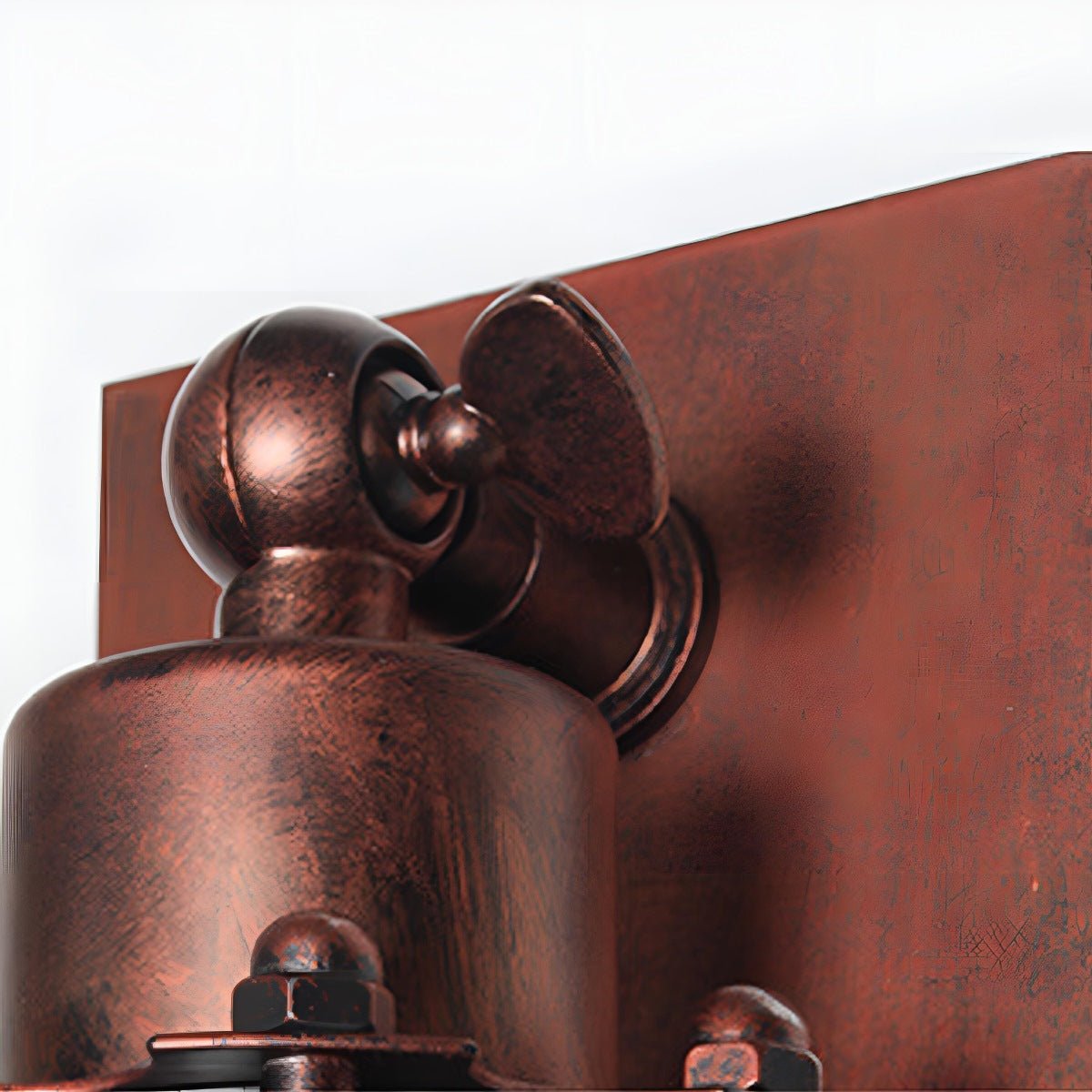 Aplique de pared industrial Yunquel en un pasillo de estilo loft – imagen 14