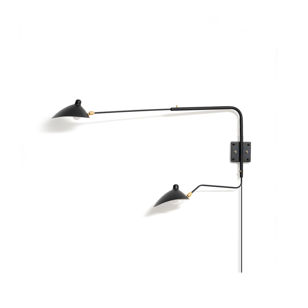Aplique de pared con brazos articulados Zancora – vista principal