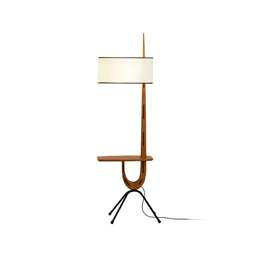 Lámpara de pie con mesita Zirafa en un salón de estilo moderno – imagen 13