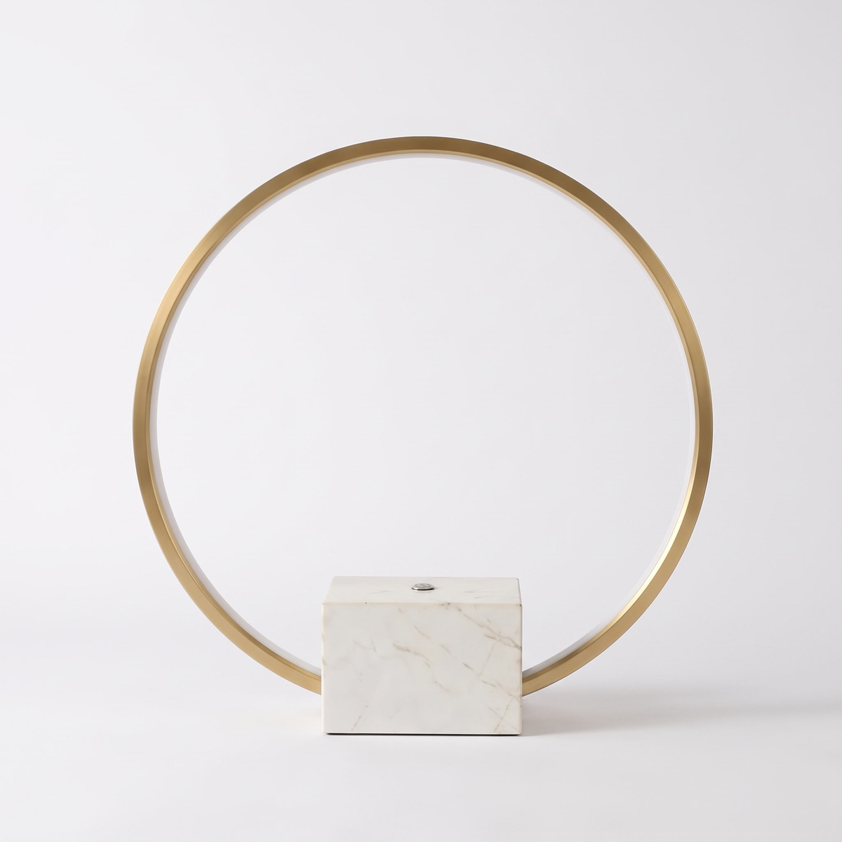 Lámpara de mesa aro LED Zircela – vista principal