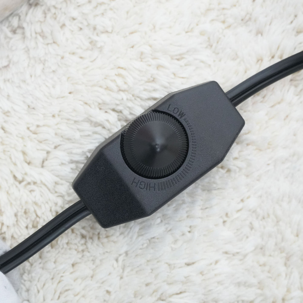 Lámpara de pie de cristal de colores Zucara – interruptor en el cable
